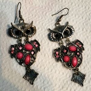 Owl earrings